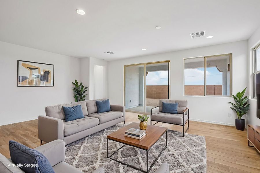 Furnished interior view inside a new home in Rancho Mercado, Surprise (Image 6).