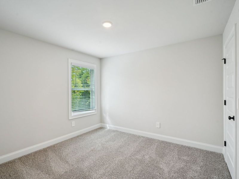 The Dakota Basement floorplan with the Calm Latte interior package.