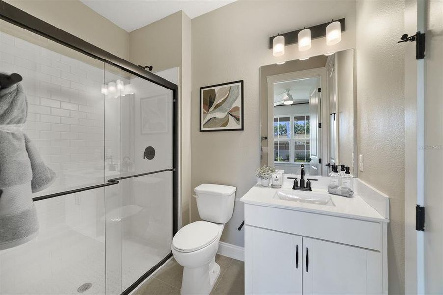 Furnished interior view inside a new home in Vdara, Orlando (Image 12).