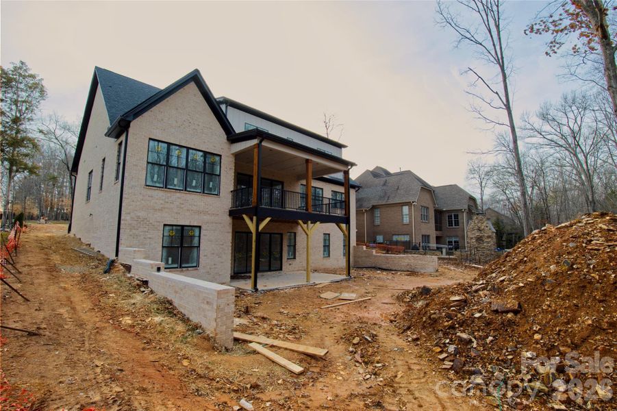 In-progress construction of a new home in , Indian Trail, NC (Image 3).