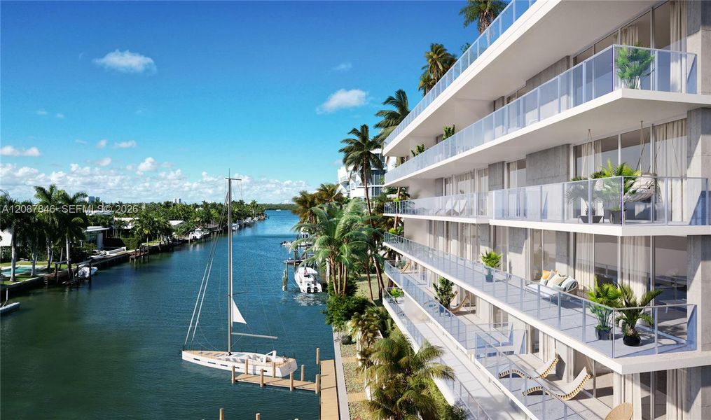 Condo located in Bay Harbor Islands, FL showcasing its design and architecture (Image 15).