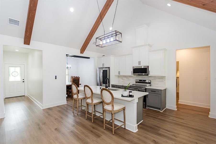 Furnished interior view inside a new home in , Livingston (Image 12).