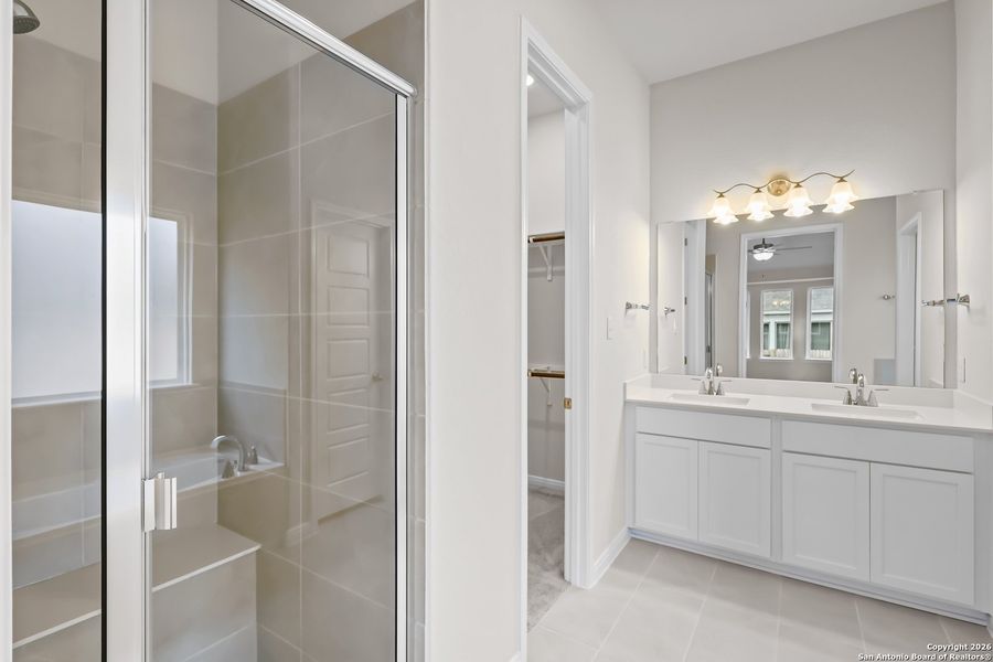 Furnished interior view inside a new home in Veramendi, New Braunfels (Image 7).