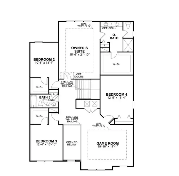 2D floor plan layout of this home in Hawthorne Ranch, Lakeland, FL (Image 4). 2D floor plan layout of this home in Hawthorne Ranch, Lakeland, FL (Image 4).