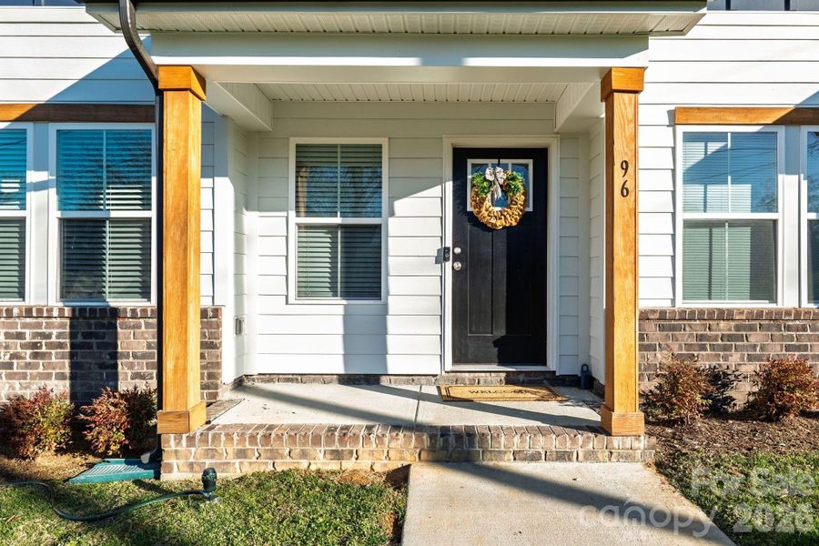 Exterior details and patio area of a home in , Concord (Image 3).