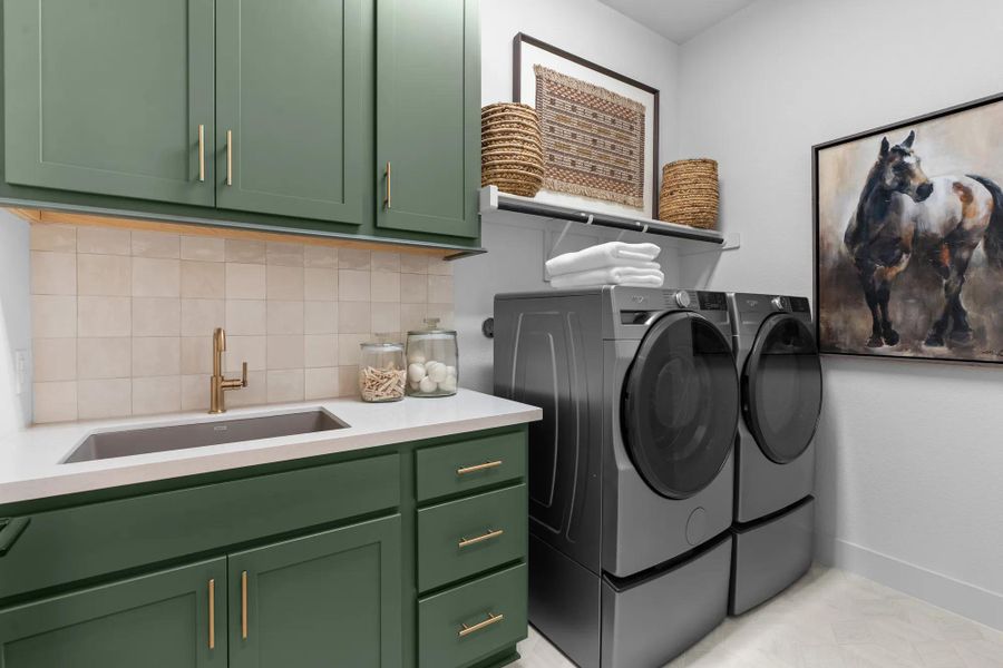 The Gracelyn Laundry Room The Gracelyn Laundry Room