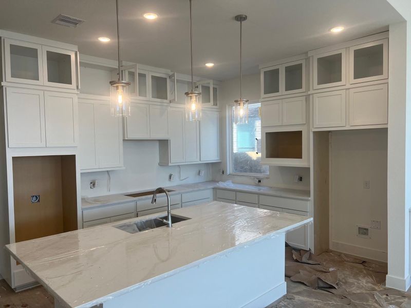 In-progress construction of a new home in Wood Leaf Reserve, Tomball, TX (Image 19). In-progress construction of a new home in Wood Leaf Reserve, Tomball, TX (Image 19).