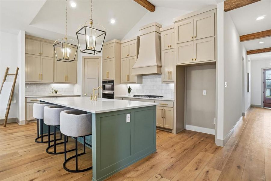 Furnished interior view inside a new home in , Roanoke (Image 12).