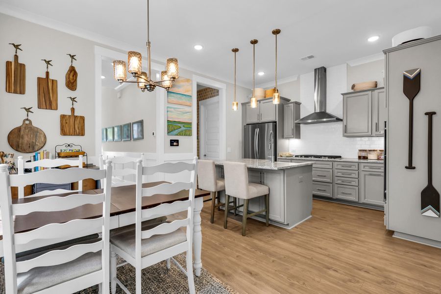 Furnished interior view inside a new home in Wando Village, Charleston (Image 16).