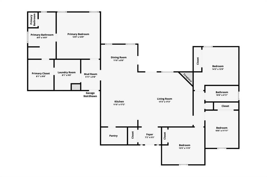 View of home floor plan