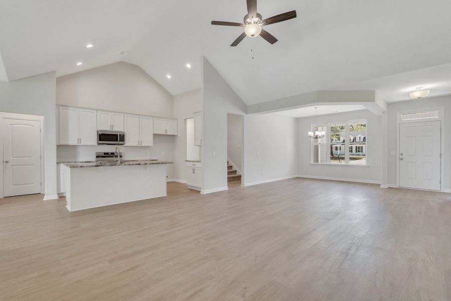 Representative unfurnished interior of a home built from the The Camilla by Smith Family Homes in Savannah Highlands, Savannah (Image 17).