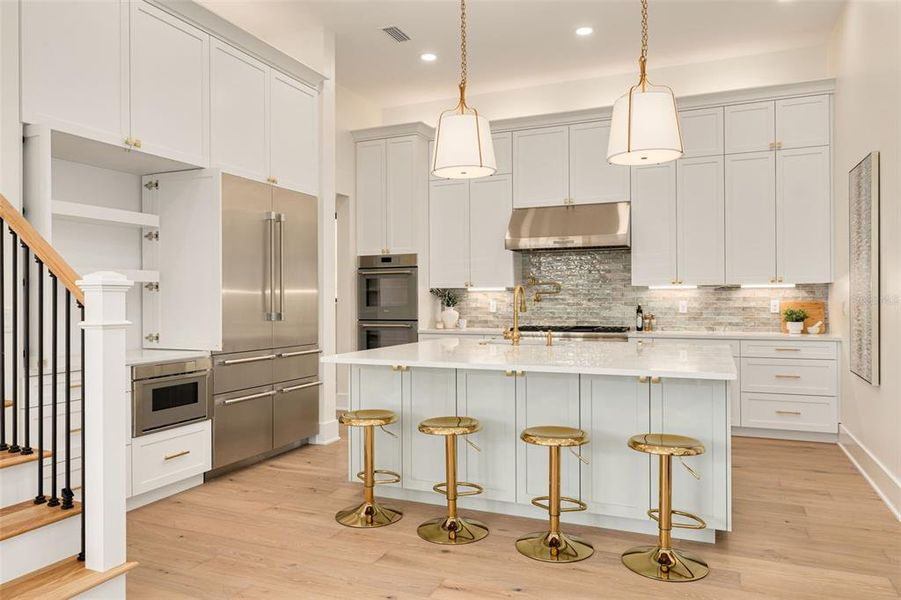 Furnished interior view inside a new home in , Tampa (Image 36).