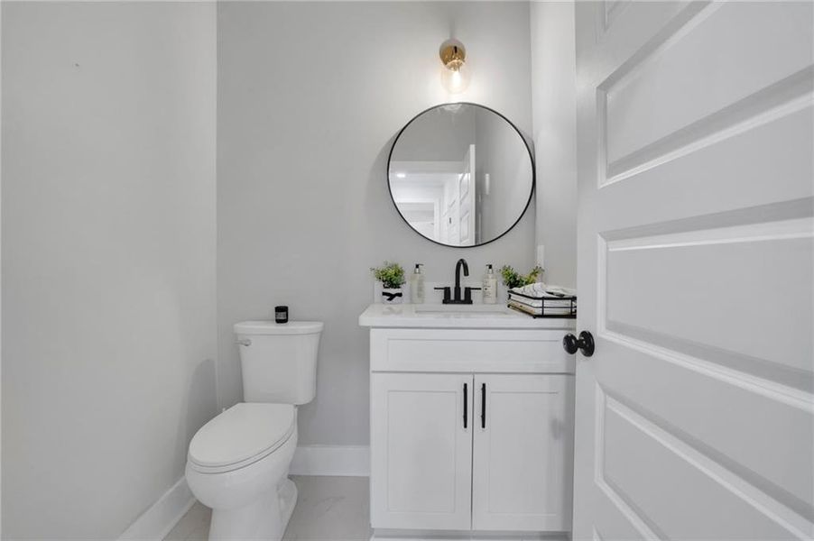 Furnished interior view inside a new home in , Monroe (Image 41).