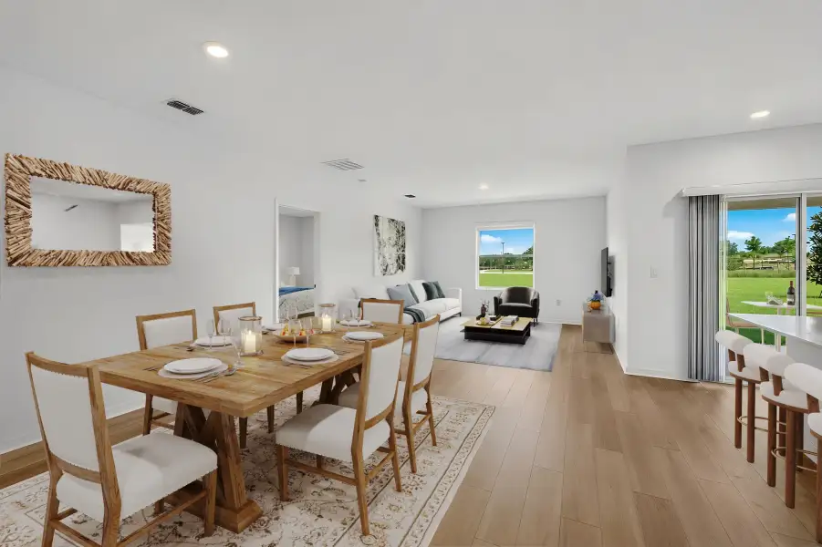 Representative furnished interior of a home built from the Goldfinch by Taylor Morrison in Westview Community Group Page, Kissimmee (Image 6). Representative furnished interior of a home built from the Goldfinch by Taylor Morrison in Westview Community Group Page, Kissimmee (Image 6).