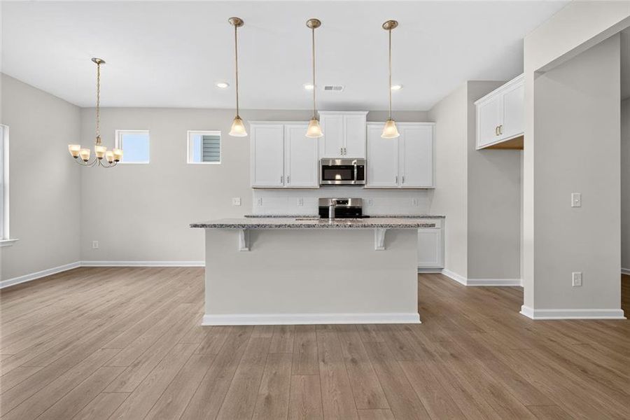 Furnished interior view inside a new home in Southbend, Rome (Image 8).