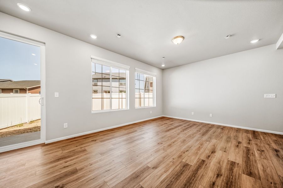 Spacious, unfurnished interior of a new home in Muegge Farms, Bennett (Image 14). Spacious, unfurnished interior of a new home in Muegge Farms, Bennett (Image 14).
