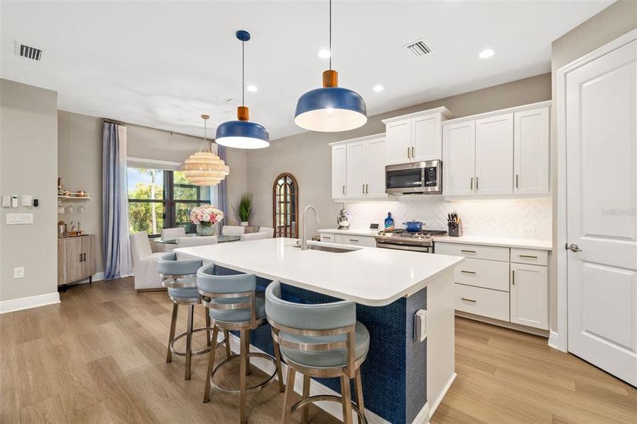 Furnished interior view inside a new home in , Nokomis (Image 9).