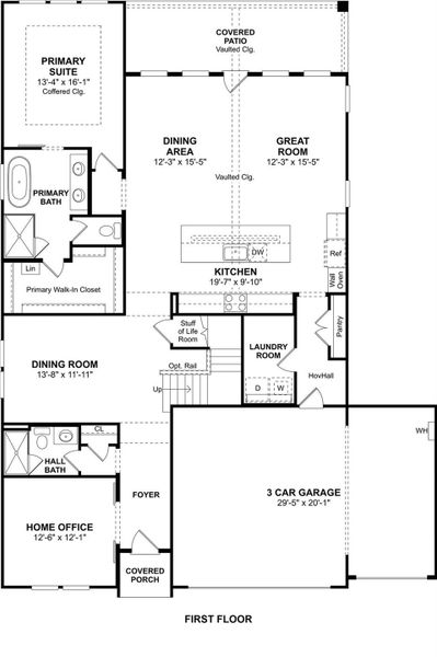 The Santa Fe floor plan by K. Hovnanian Homes. 1st Floor shown. *Prices, plans, dimensions, features, specifications, materials, and availability of homes or communities are subject to change without notice or obligation. The Santa Fe floor plan by K. Hovnanian Homes. 1st Floor shown. *Prices, plans, dimensions, features, specifications, materials, and availability of homes or communities are subject to change without notice or obligation.