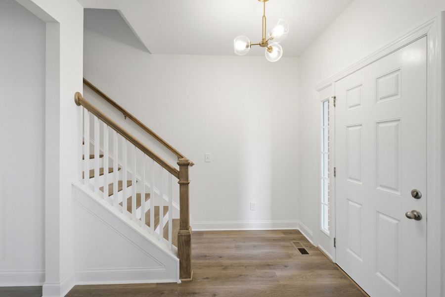 Spacious, unfurnished interior of a new home in The Retreat at Norman Farm, Hendersonville (Image 15).