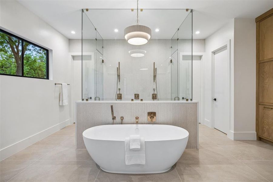 Furnished interior view inside a new home in , Dallas (Image 5).