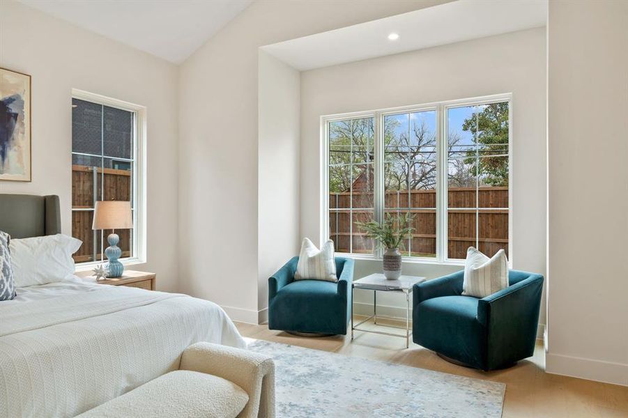 Furnished interior view inside a new home in , Dallas (Image 11). Furnished interior view inside a new home in , Dallas (Image 11).