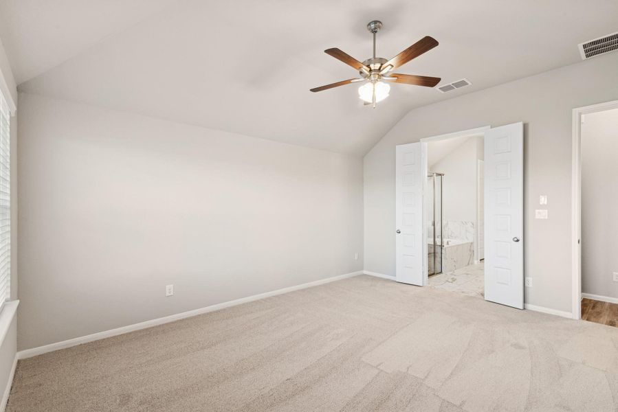 Secluded owner's suite Secluded owner's suite