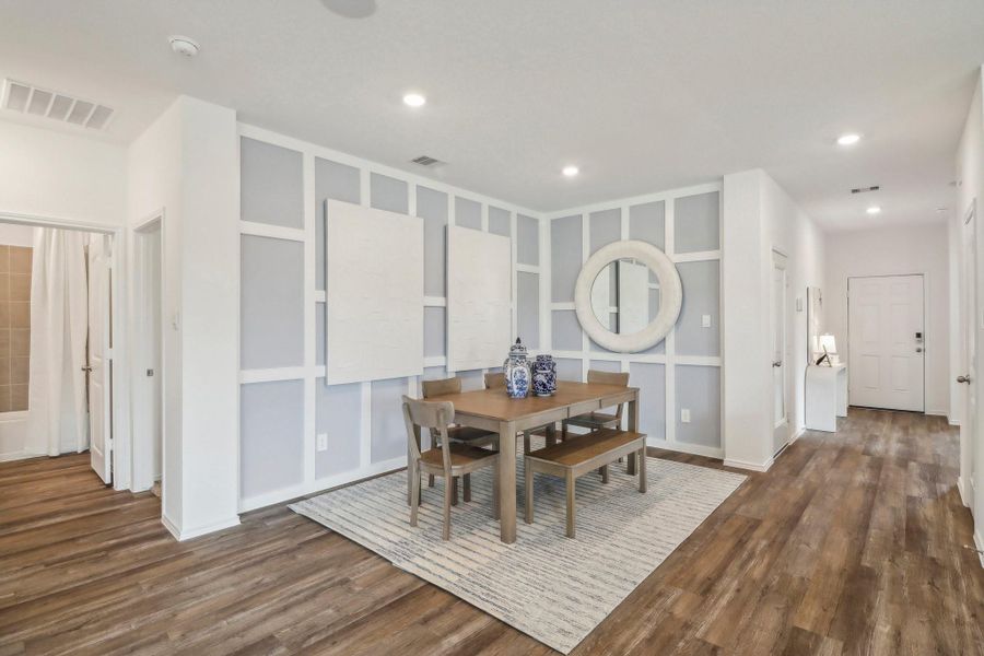 Furnished interior view inside a new home in Cypress Green, Hockley (Image 4).