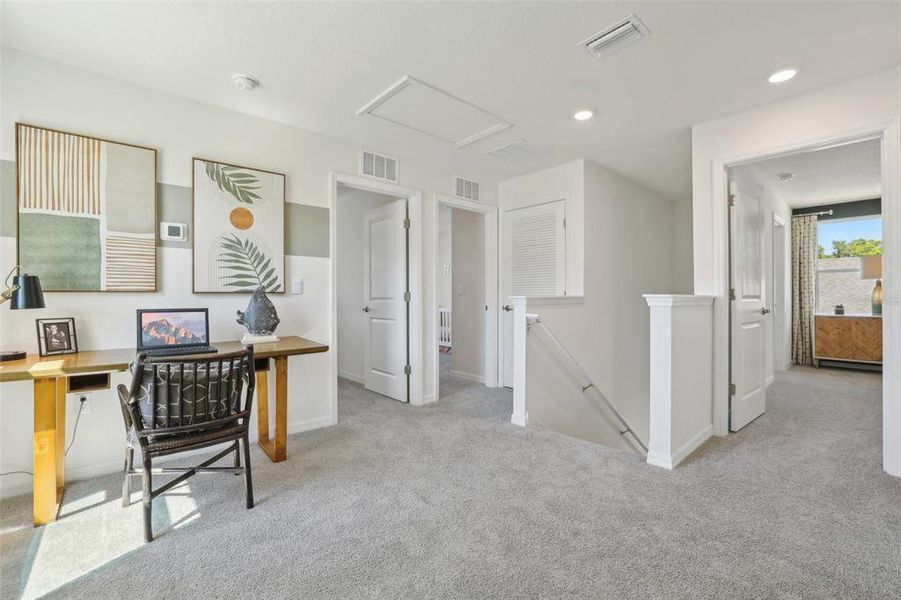 Furnished interior view inside a new home in Sherman Oaks, Brooksville (Image 20). Furnished interior view inside a new home in Sherman Oaks, Brooksville (Image 20).