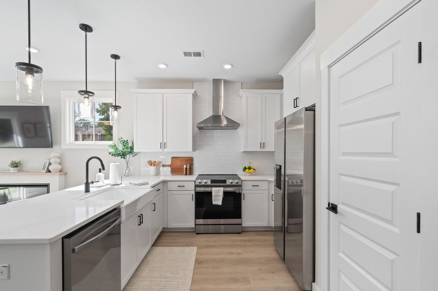 Furnished interior view inside a new home in Founder's Park, Lincolnville (Image 24).