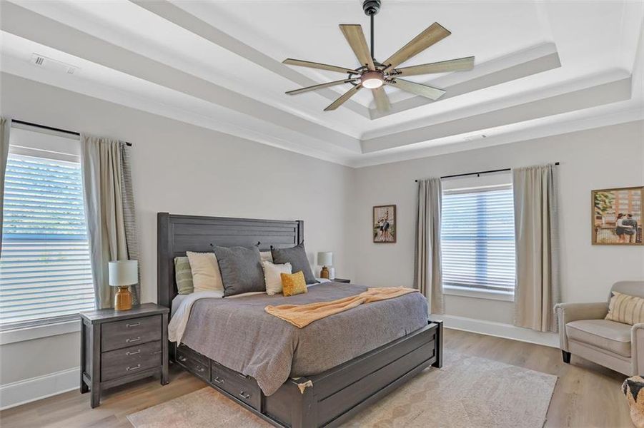 Furnished interior view inside a new home in , McDonough (Image 32).