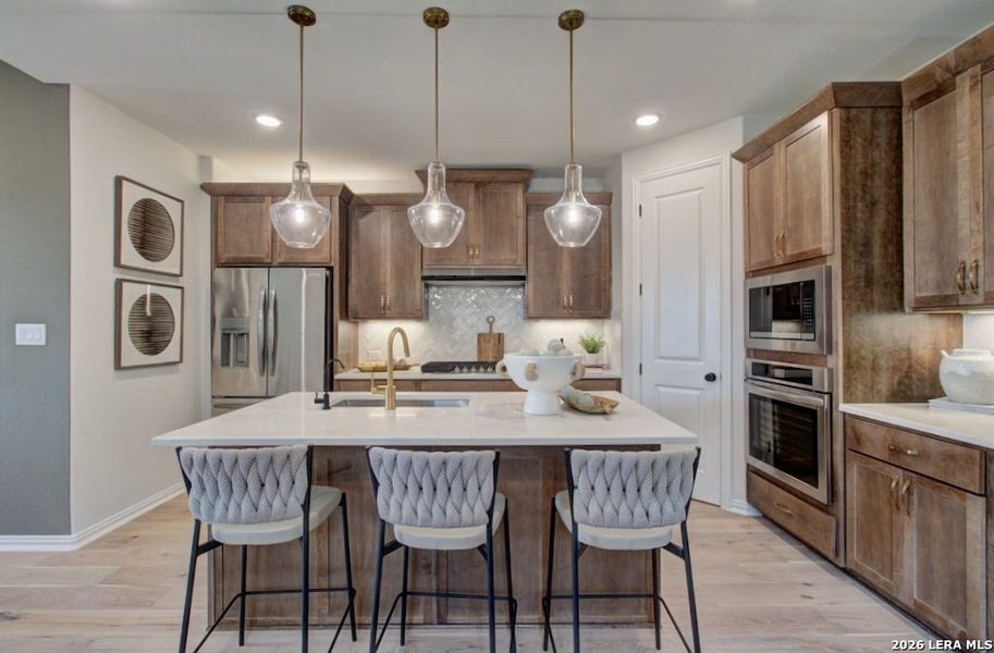 Furnished interior view inside a new home in Sunflower Ridge, New Braunfels (Image 13). Furnished interior view inside a new home in Sunflower Ridge, New Braunfels (Image 13).