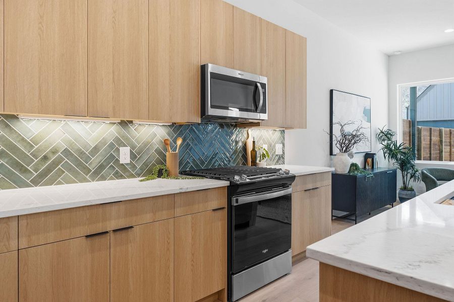 Furnished interior view inside a new home in , Austin (Image 6).
