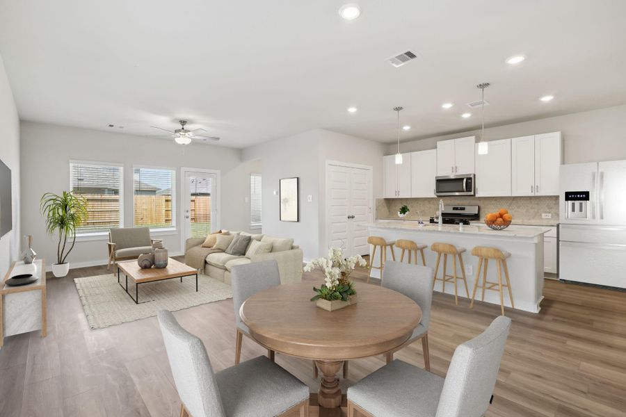 Photo is not of the actual home but is an inspirational photo of builder’s model home and may depict options, furnishings, and/or decorator features that are not included.