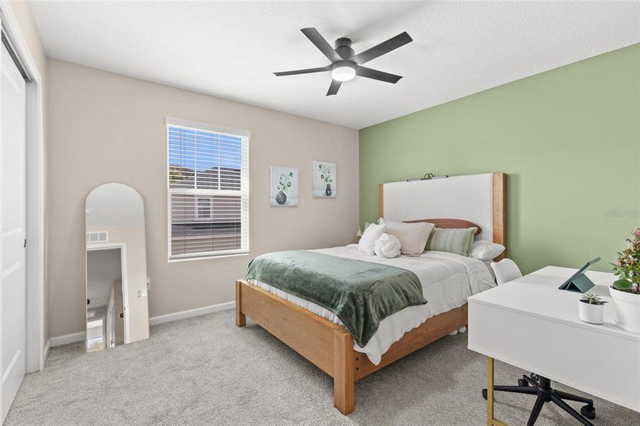 Furnished interior view inside a new home in Hickory Grove, Winter Springs (Image 33).