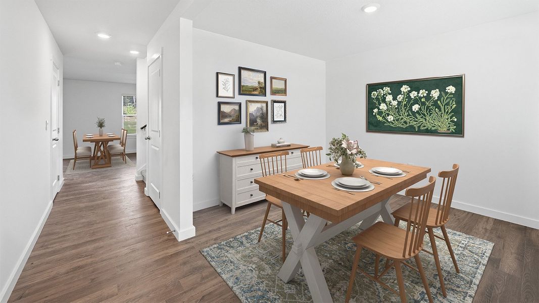 Furnished interior view inside a new home in Emory Creek, Harriman (Image 4).