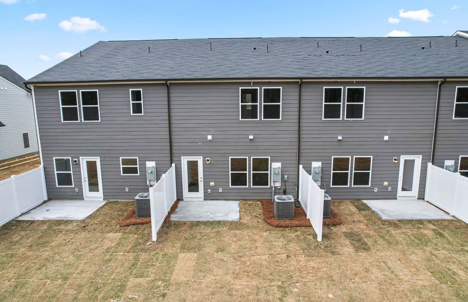 Exterior details and patio area of a home in Mallard Park, Charlotte (Image 28). Exterior details and patio area of a home in Mallard Park, Charlotte (Image 28).