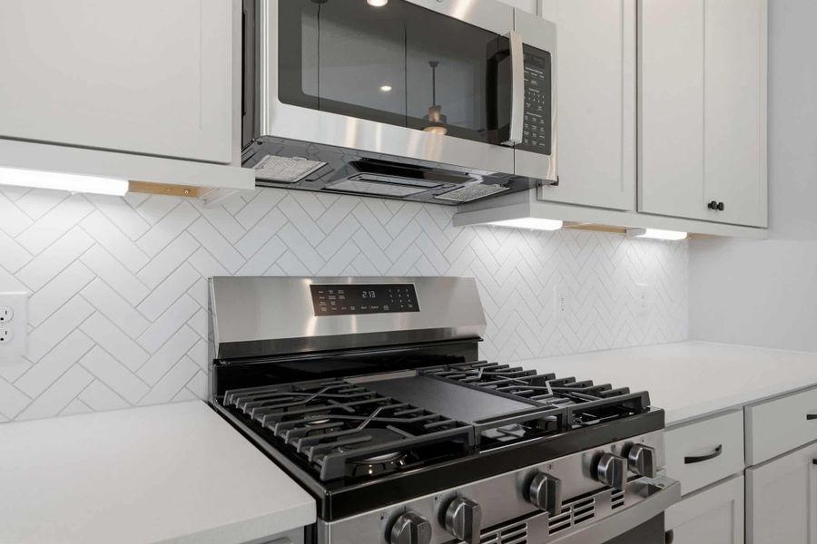 Close-up of interior finishes inside a home in Bridgeland 45's, Cypress (Image 13).