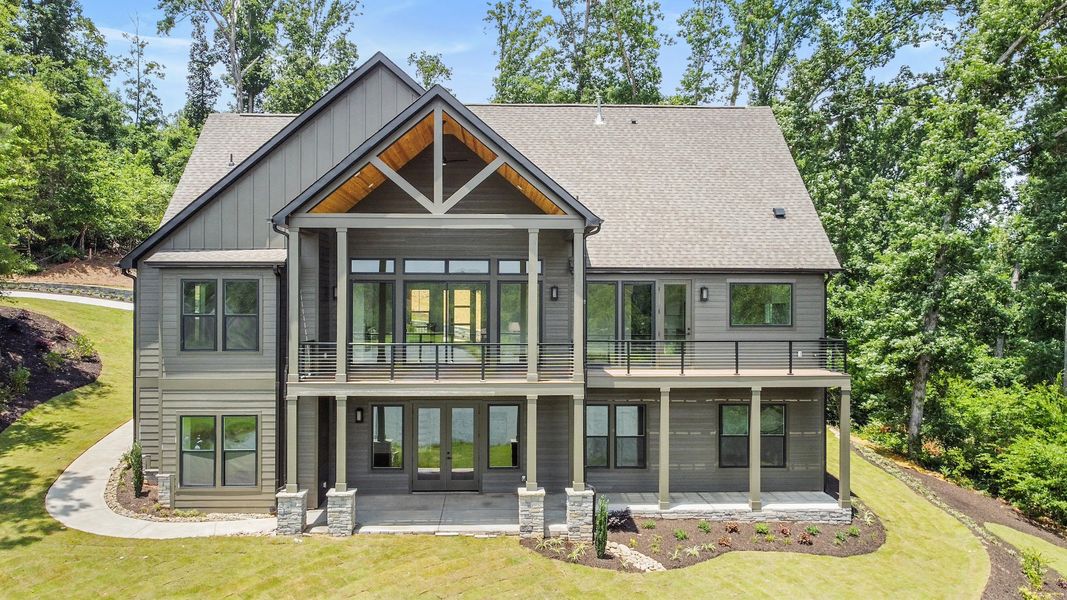 Representative exterior photo of a completed home built from the Aberdeen by Hunter Quinn Homes in Greenwood County Homes, Ninety Six, SC (Image 17).