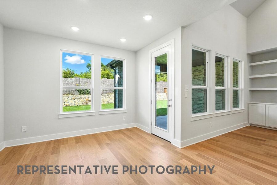 Spacious, unfurnished interior of a new home in Easton Park, Austin (Image 12).