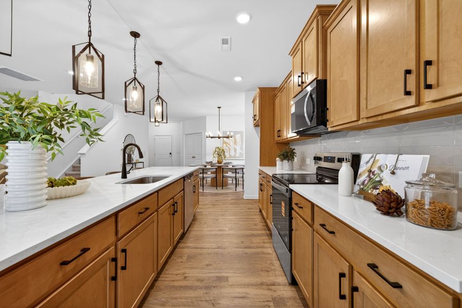 Furnished interior view inside a new home in Nathans Ridge, Lillington (Image 4).