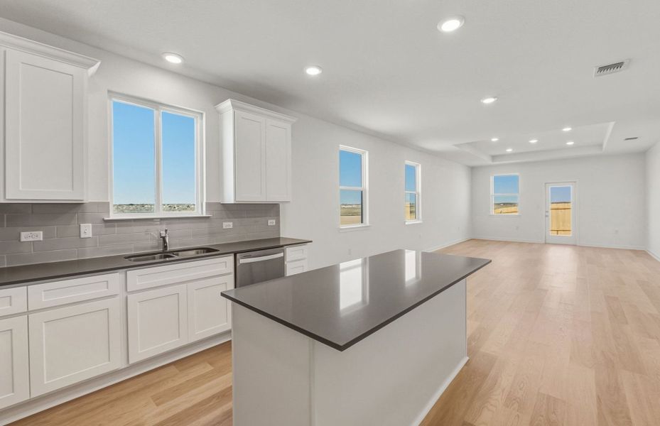 Furnished interior view inside a new home in Larson Crossing, Elgin (Image 11).