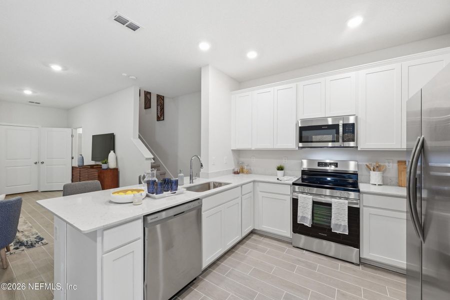 Furnished interior view inside a new home in , Middleburg (Image 4).