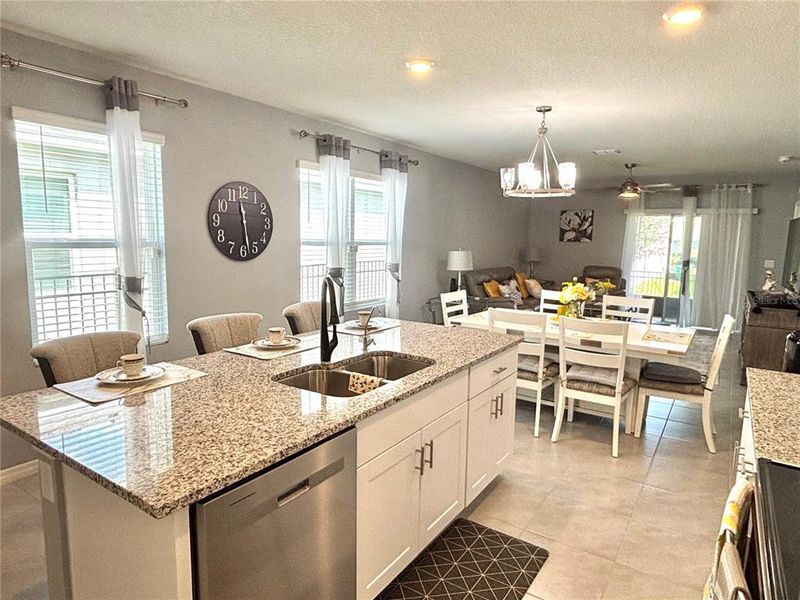 Furnished interior view inside a new home in Victoria Oaks, Deland (Image 38).