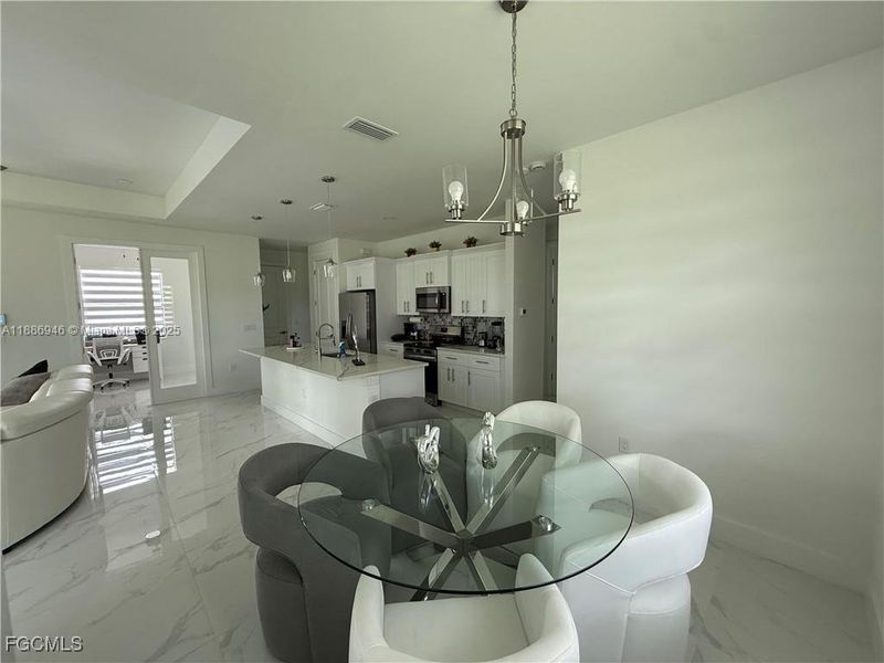 Furnished interior view inside a new home in , Lehigh Acres (Image 7).