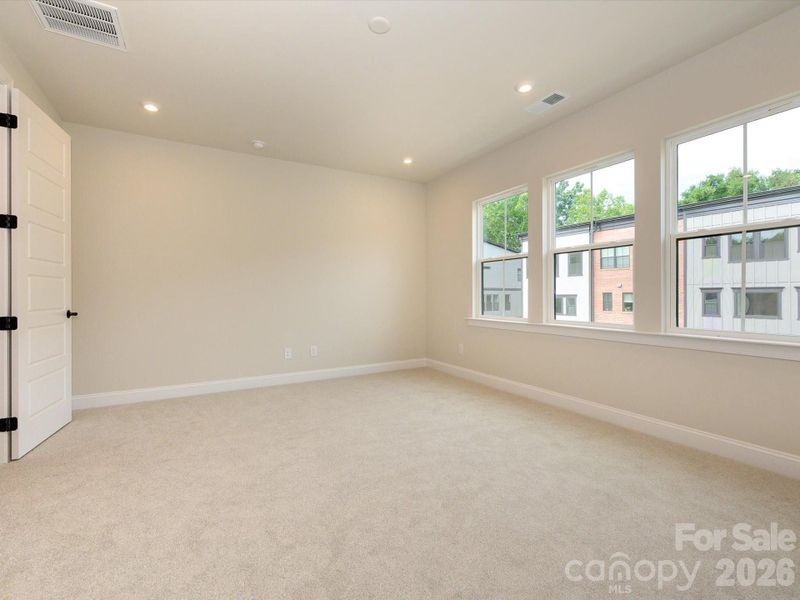 Primary Bedroom with Ample Natural Light
