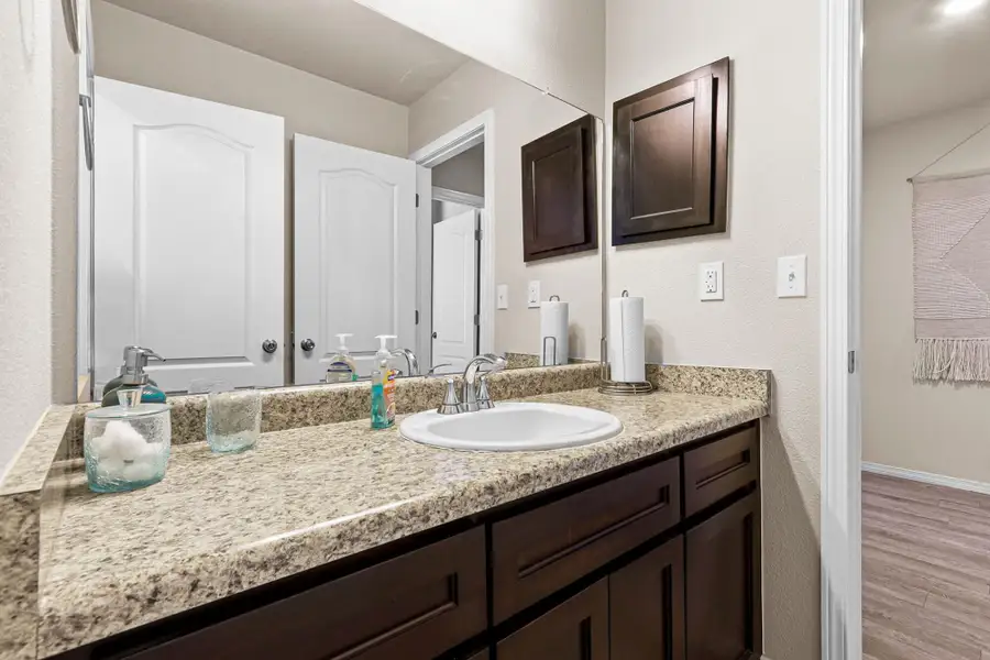 Furnished interior view inside a new home in Rancho Desierto Bello, Horizon City (Image 9).