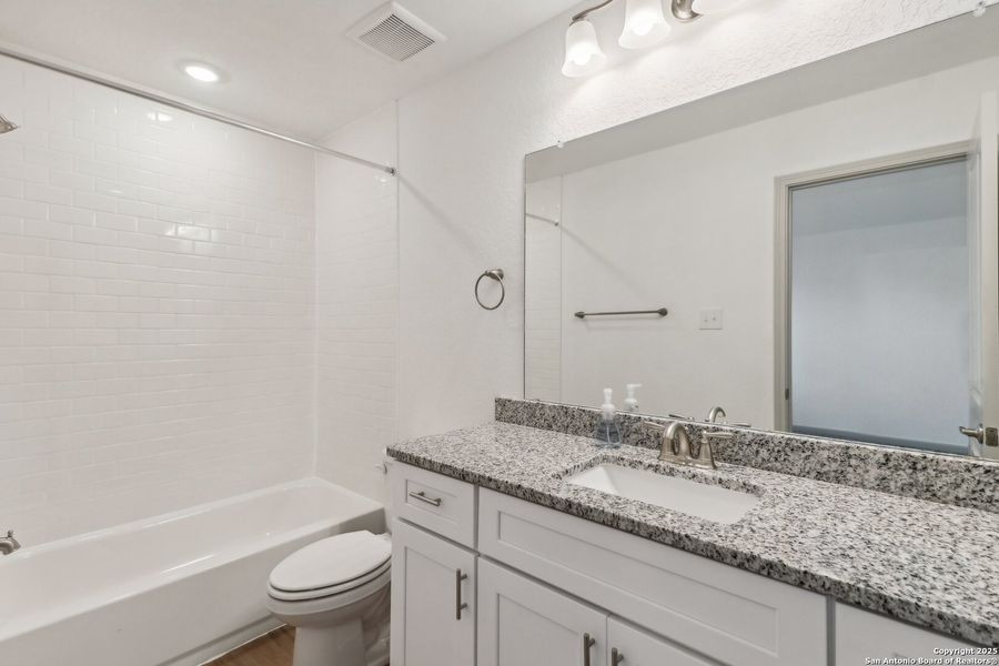 Furnished interior view inside a new home in , San Antonio (Image 12).