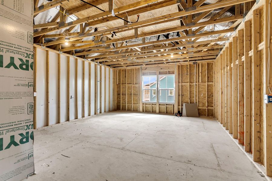 In-progress construction of a new home in Tidewater at Lakes of Cane Bay, Summerville, SC (Image 38). In-progress construction of a new home in Tidewater at Lakes of Cane Bay, Summerville, SC (Image 38).