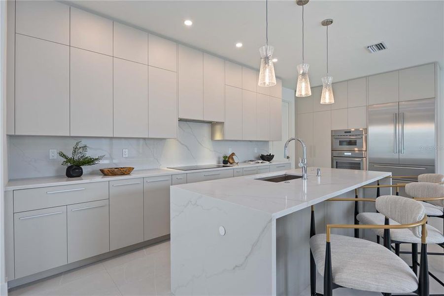 Furnished interior view inside a new home in , Sarasota (Image 40).