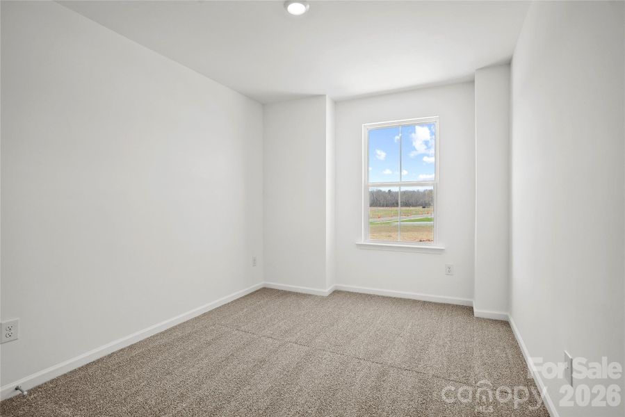 Bedroom #3; Representative Photo, not of this home.